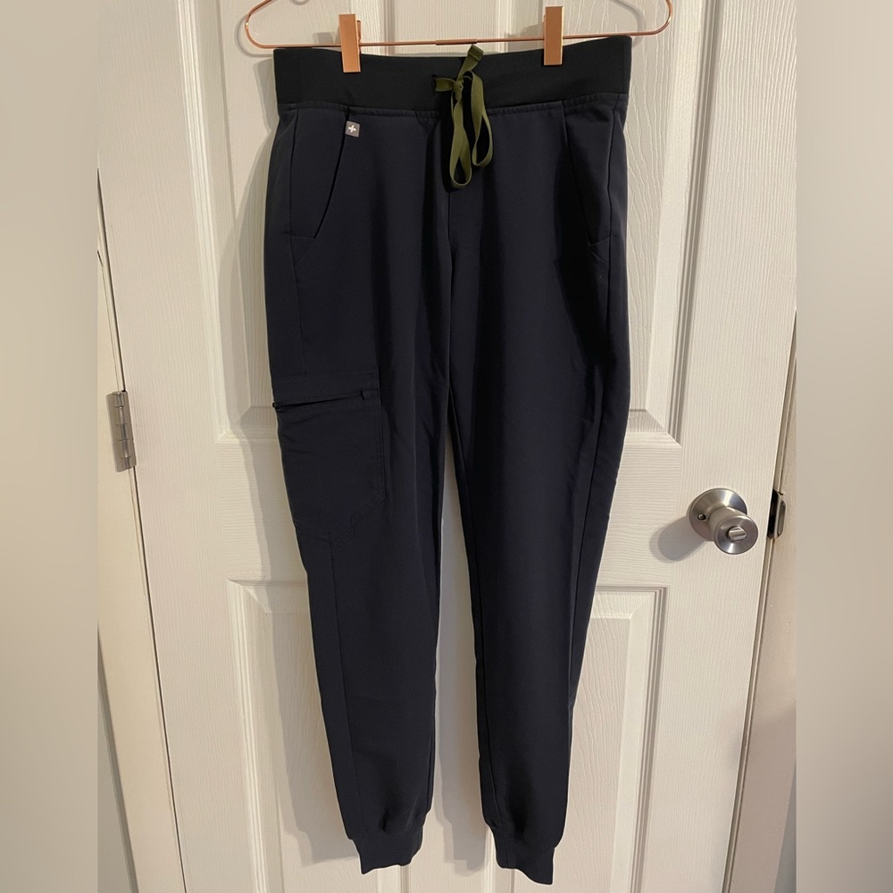 FIGS Jogger Scrub Pants Size XS Navy Gray Color